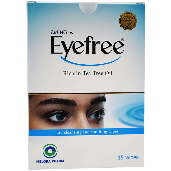Eyefree Lid Wipes (Cleansing&Soothing) 15 Wipes image number 0