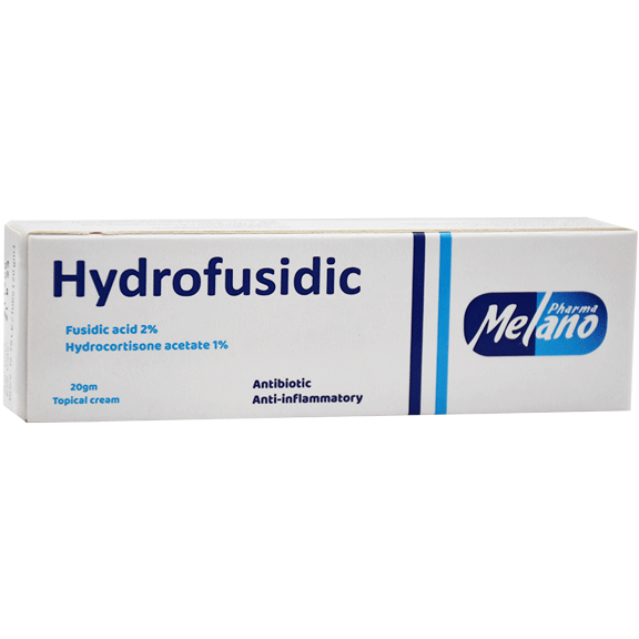 Hydrofusidic (2%+1%) Cream 20gm image number 0