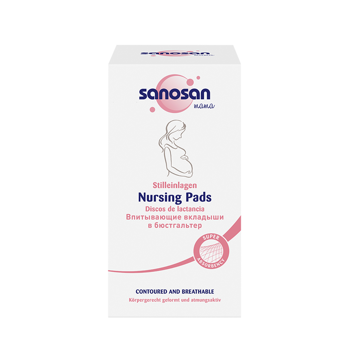 Sanosan Mama Nursing Pads Super 30Pcs image number 0