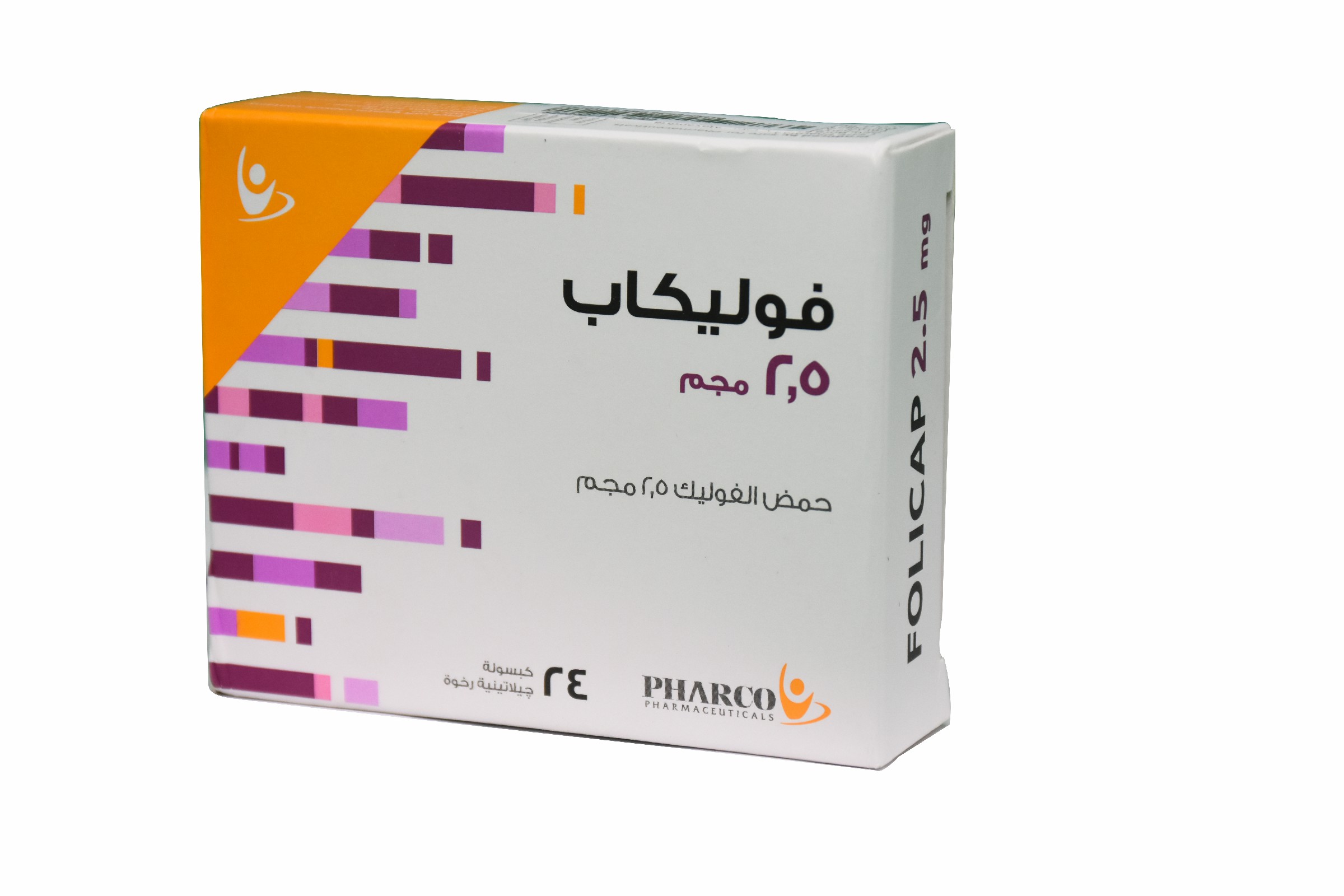 Folicap 2.5mg 24 Capsules image number 0