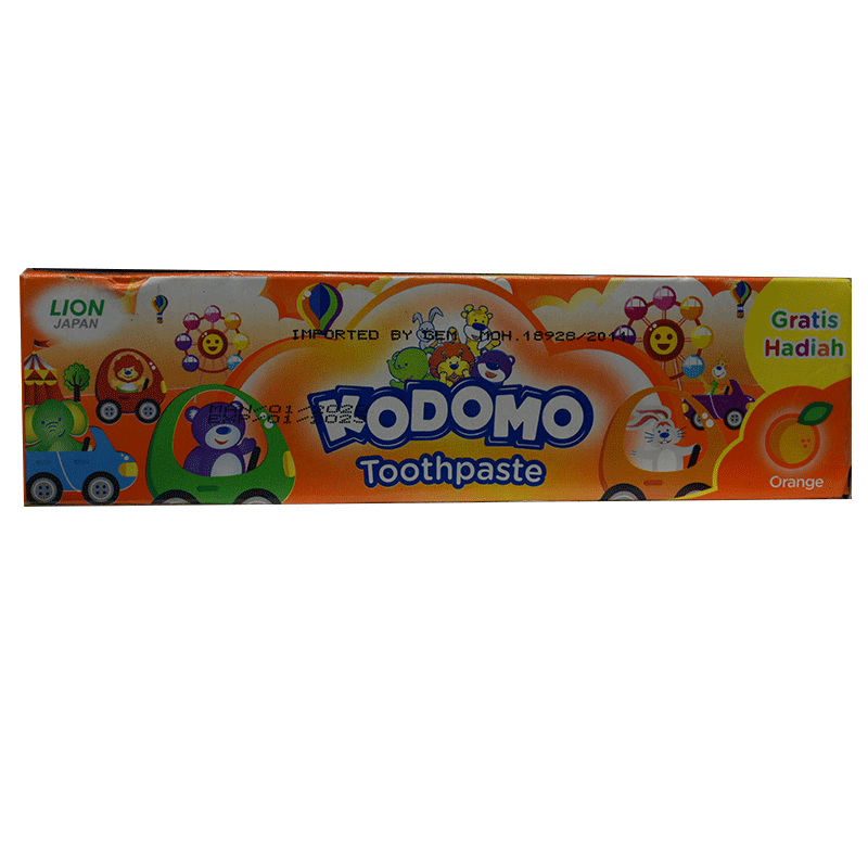 Lion Kodomo Orange Toothpaste 45gm image number 0