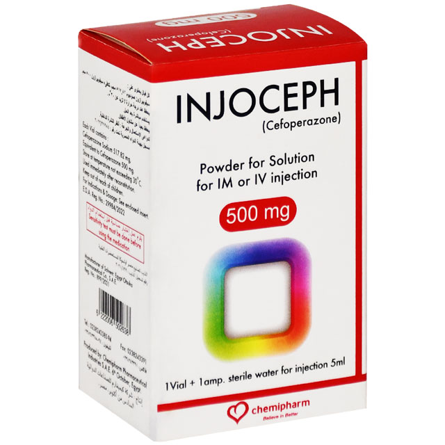 Injoceph 500mg 1 Vial image number 0