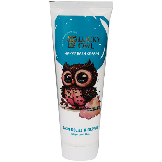 Lucky Owl Nappy Rash Cream 120gm image number 0