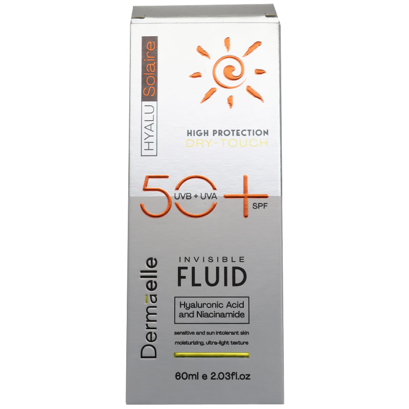 Dermaelle Hyalu Solaire SPF(50+) Invisible Fluid 60ml image number 0