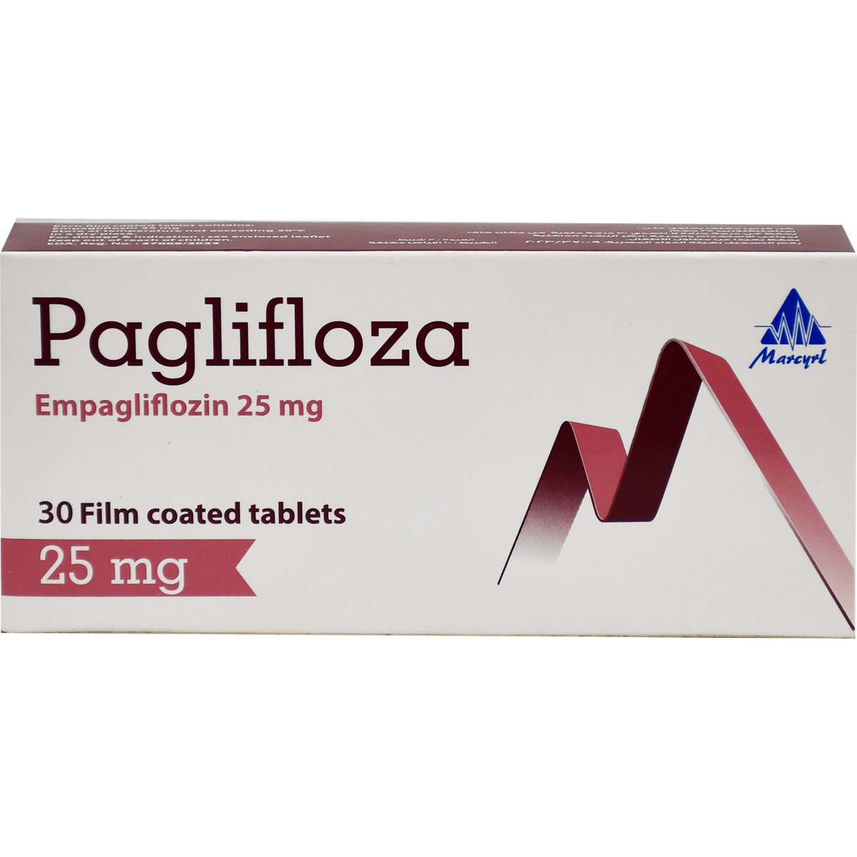 Paglifloza 25 mg 30 Film Coated Tablets image number 0