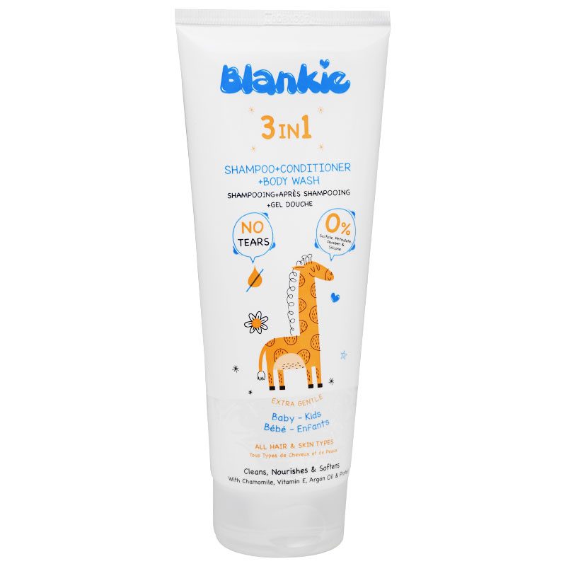 Blankie 3 In 1 Shampoo+Conditioner+Body Wash 200ml image number 0