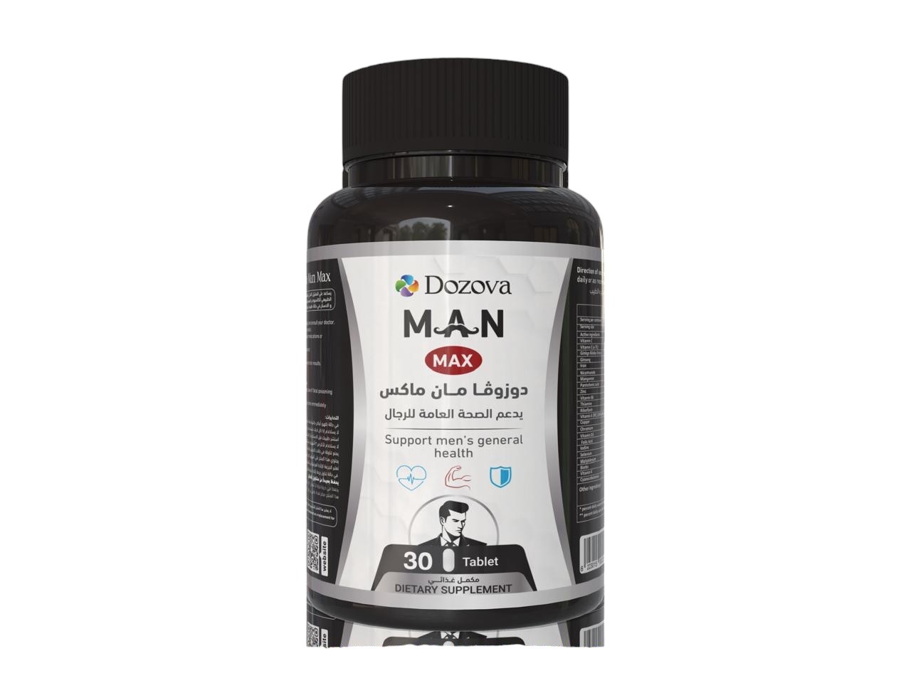 Dozova Man Max 30 Film-Coated Tablets image number 0