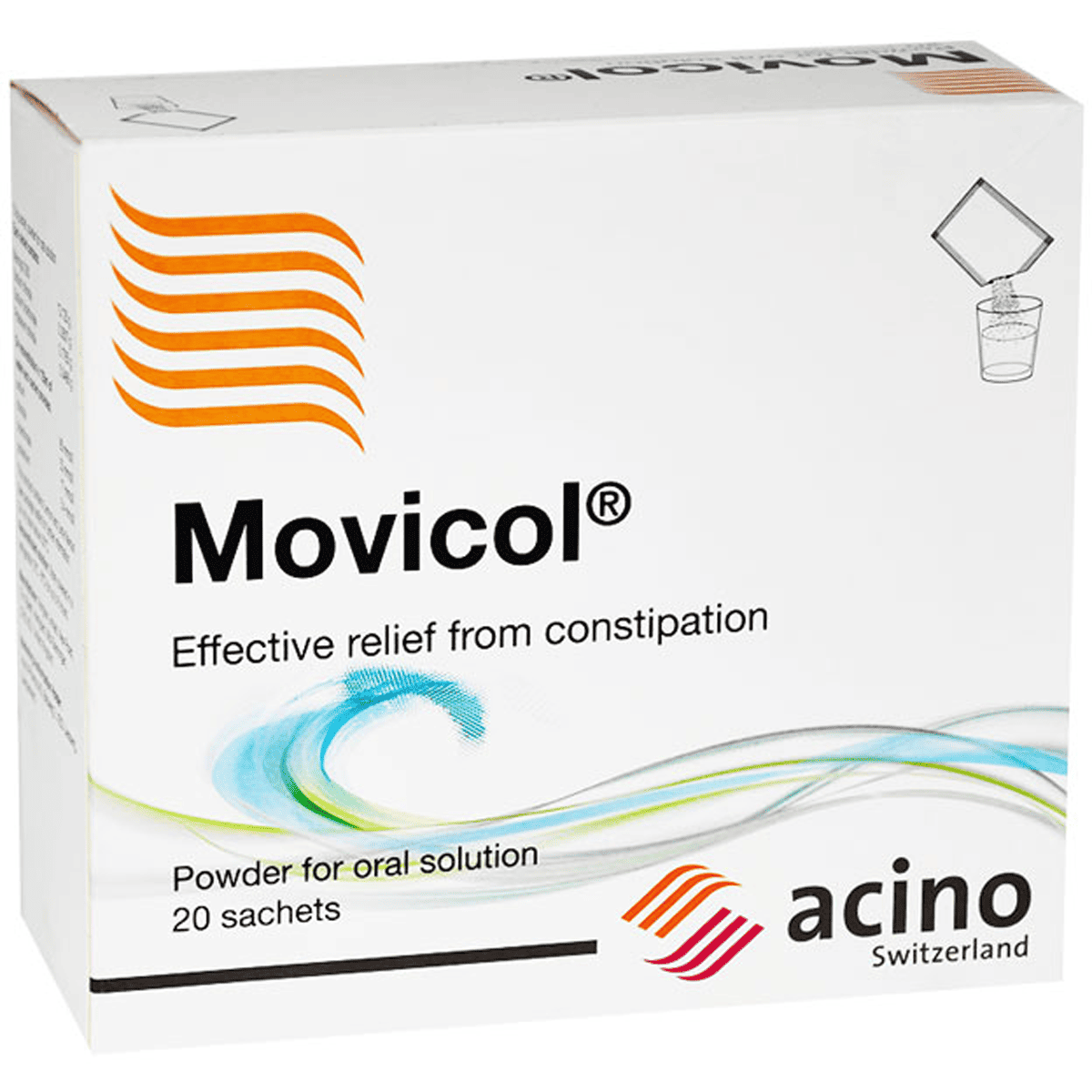 Movicol Lemon and Lime (+12Years) 20 Sachets image number 0