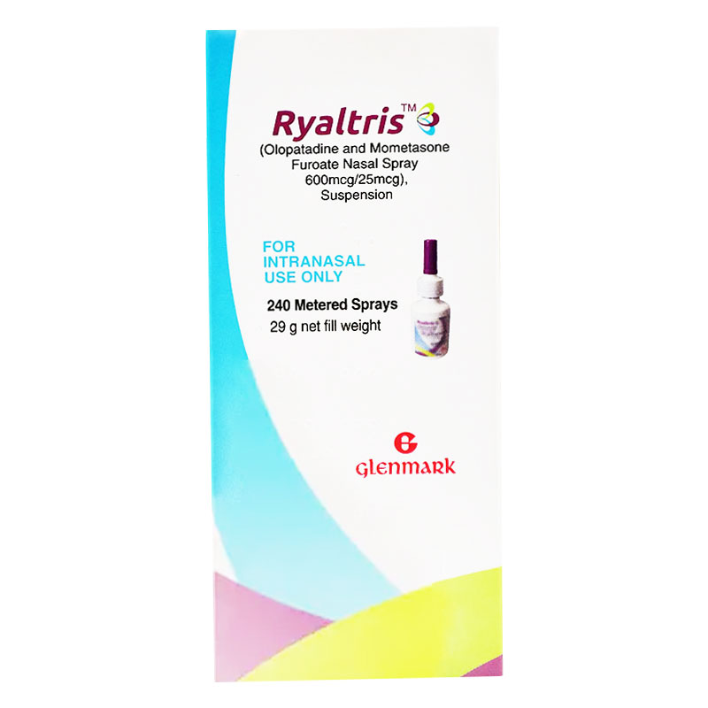 Ryaltris 600&micro;g/5&micro;g 240 Metered Nasal Sprays image number 0