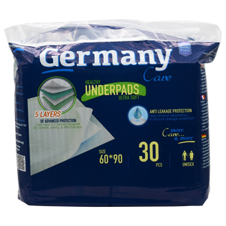 Germany Ultra Soft Underpads 60x90cm 30 Pieces image number 0