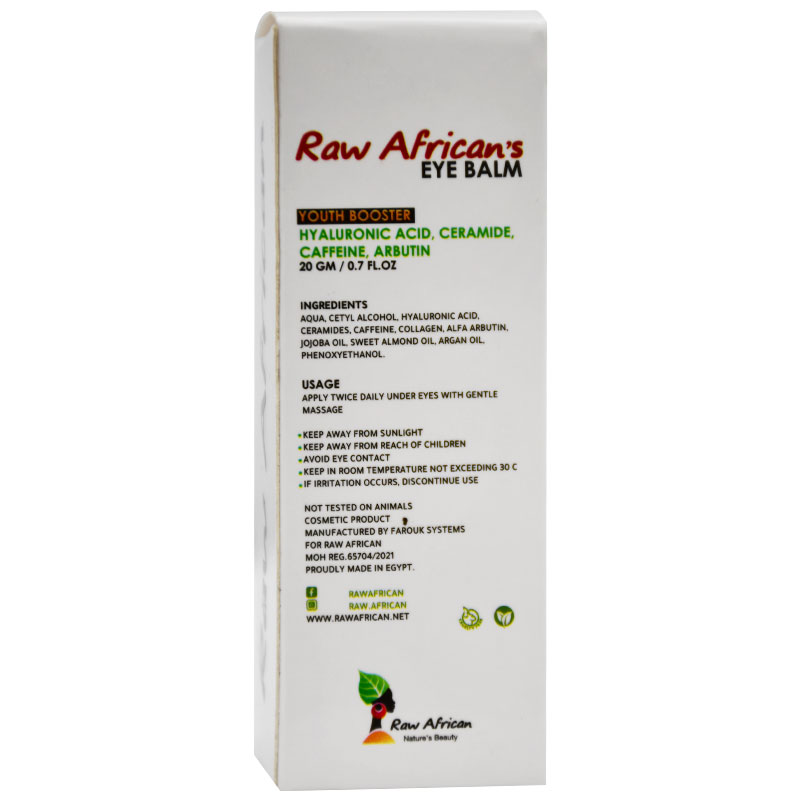 Raw African Youth Booster Eye Balm 20gm image number 0