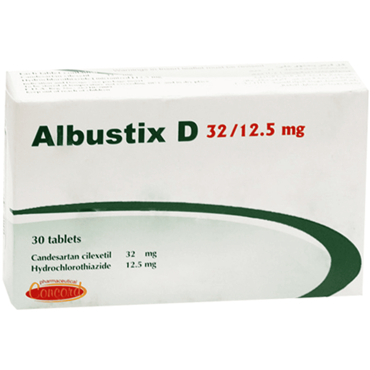 Albustix D 32mg/12.5mg 30 Tablets image number 0
