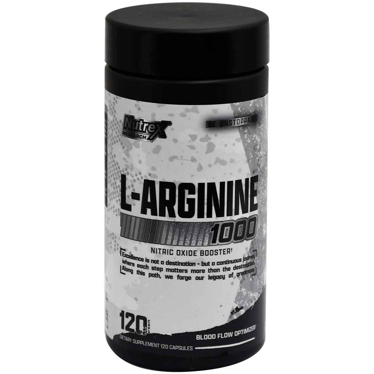 L Arginine 1000 - 120 Capsules image number 0