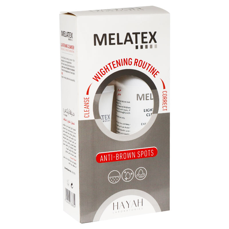 Melatex (Lightening Cleanser 200ml + Lightening Cream 50ml) (Offer Pack) image number 0
