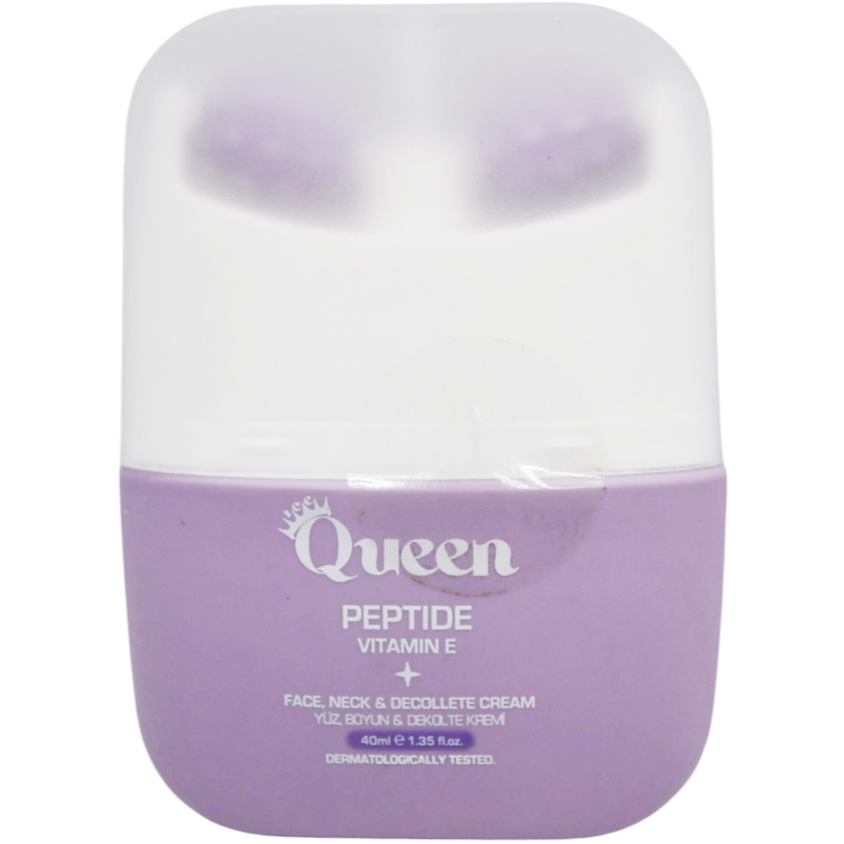 Queen Peptide Vitamin (E) Face Neck and Decollete Cream 40ml image number 0