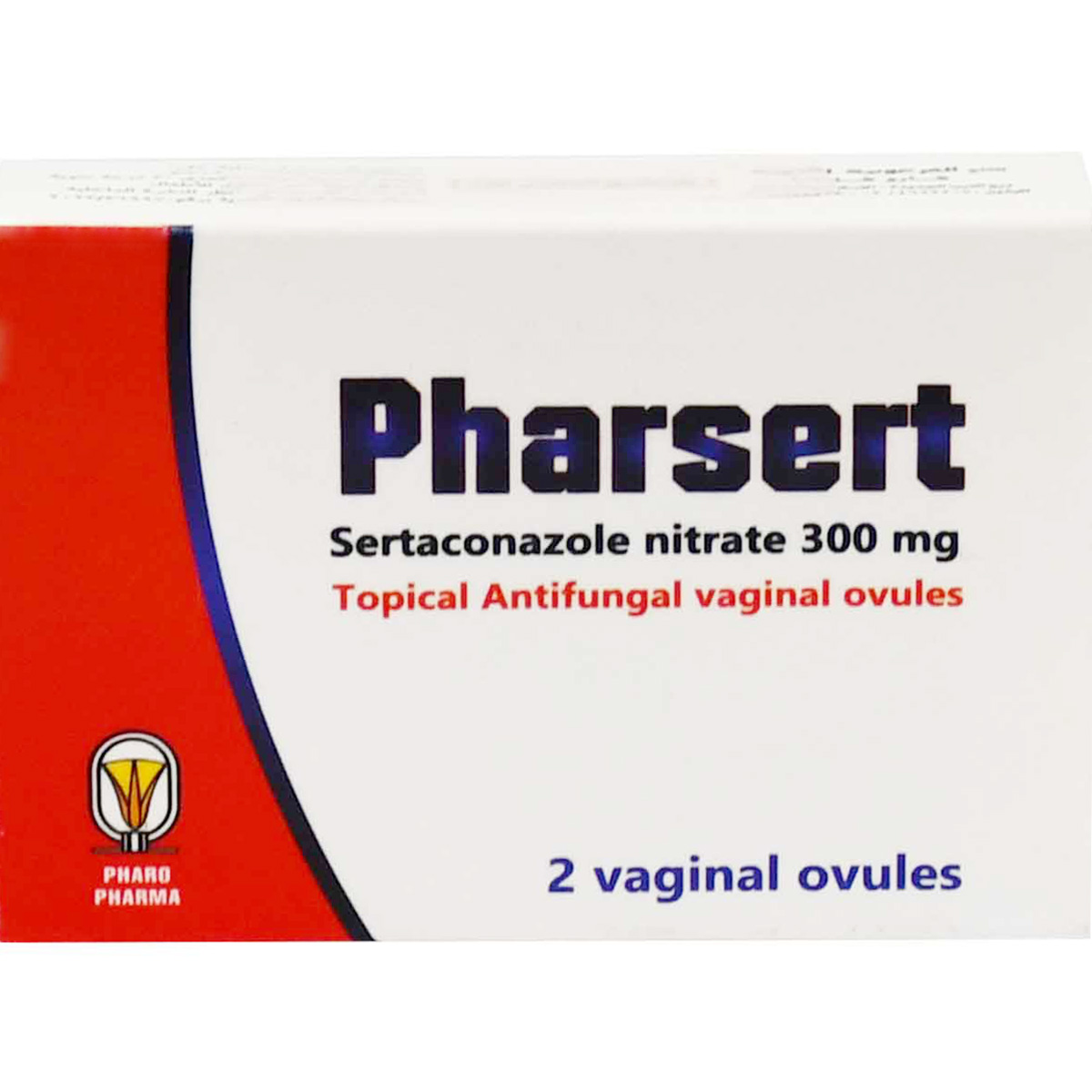 Pharsert 300 gm 2 Vaginal Ovules image number 0
