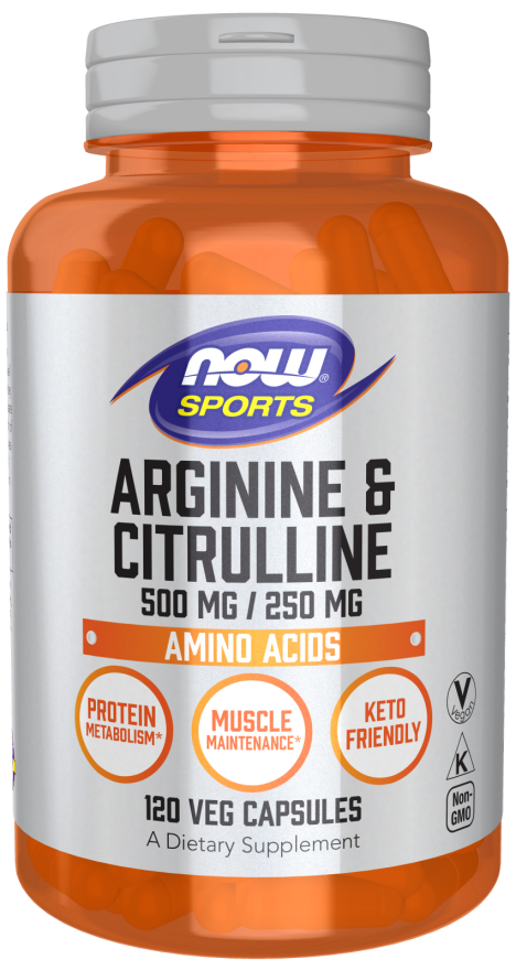 Now Arginine&Citrulline 120 Capsule image number 0
