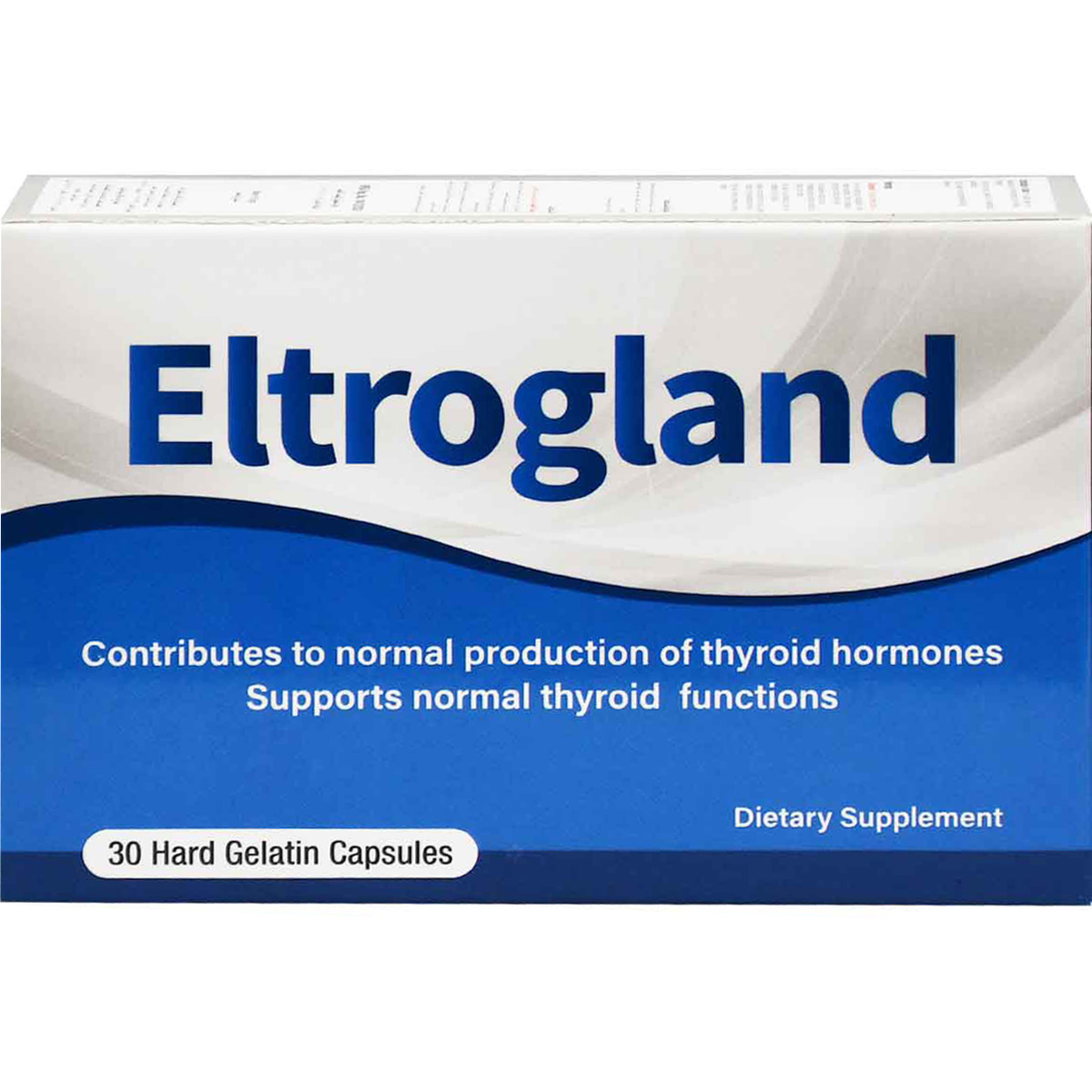 Eltrogland 30 Hard Gelatin Capsules image number 0