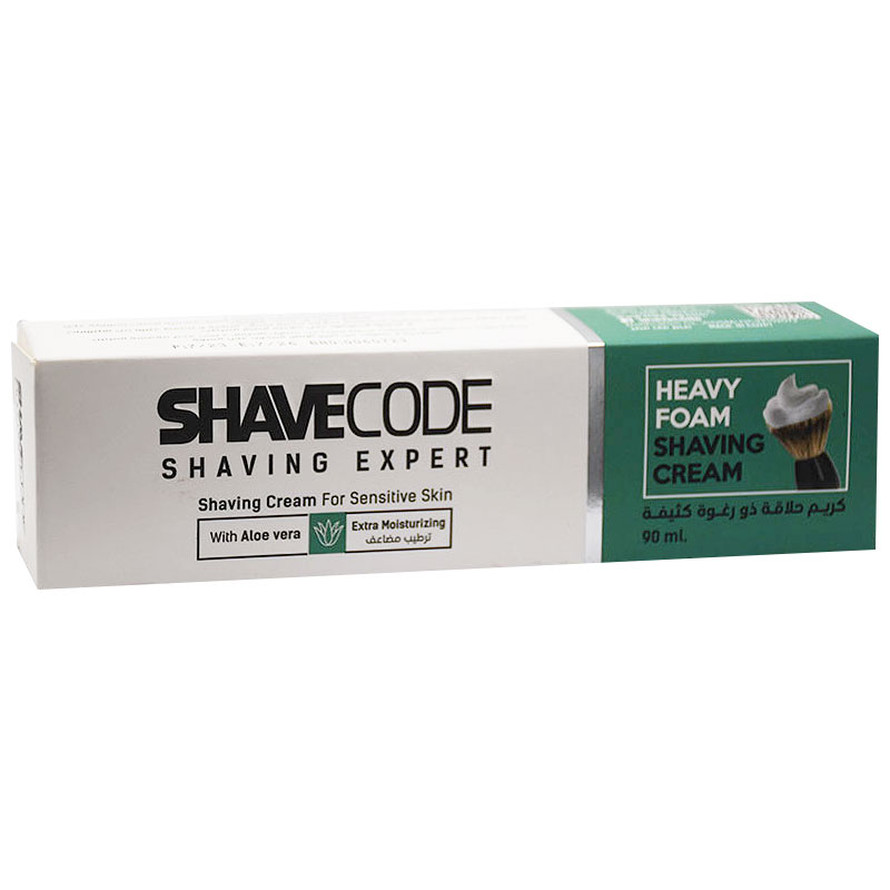 Shavecode Extra Moisturizing Sensitive Skin Shave Cream 90ml image number 0