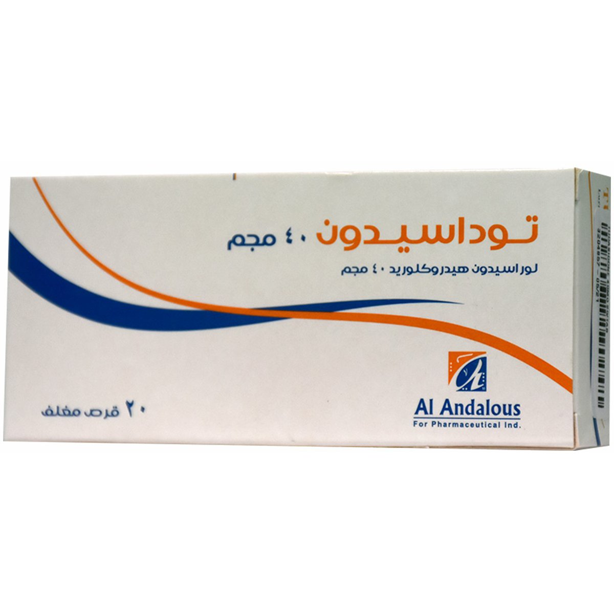 Tudasidone 40mg 20 Tablets image number 0