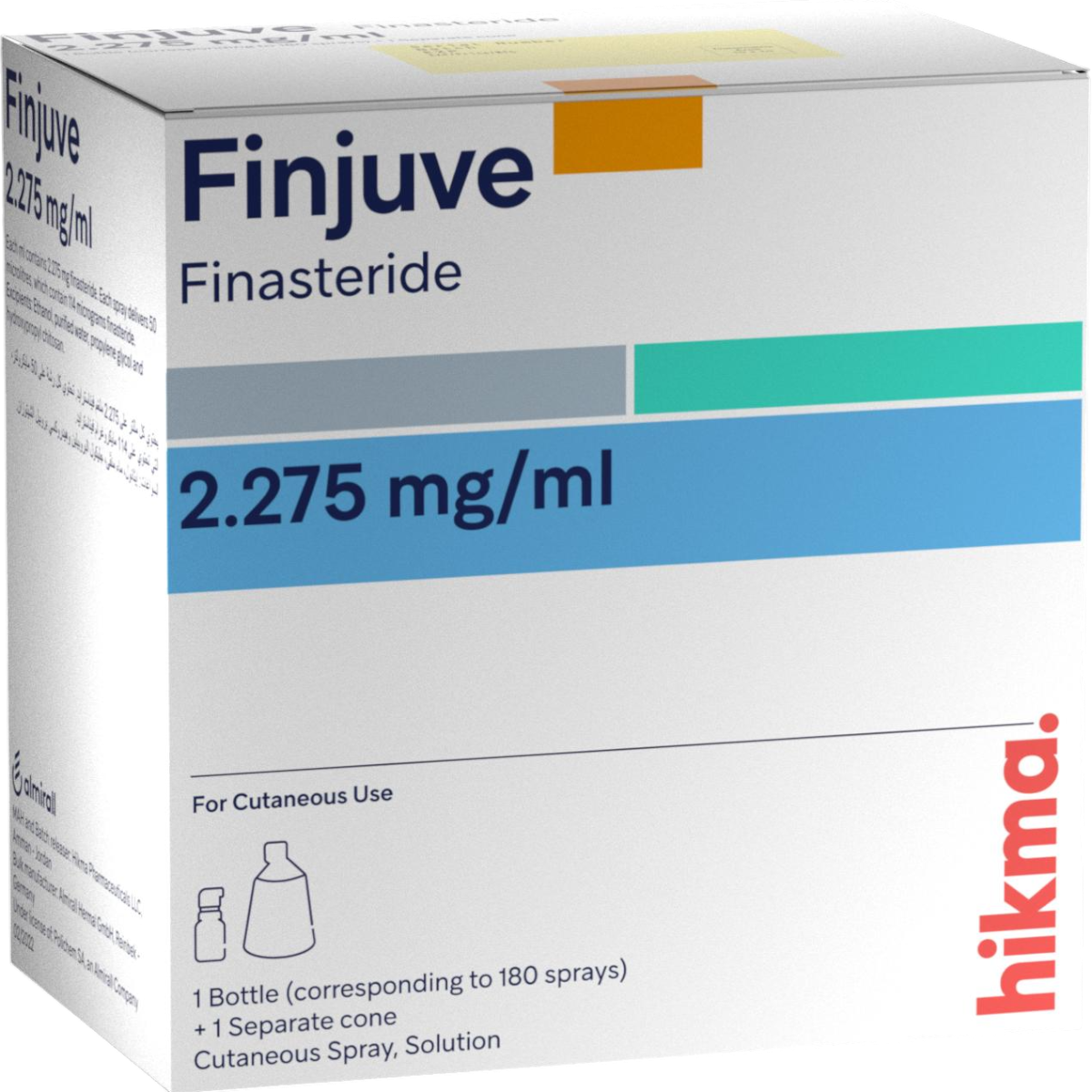 Finjuve 2.275 mg/ml Cutaneous Spray Solution image number 0