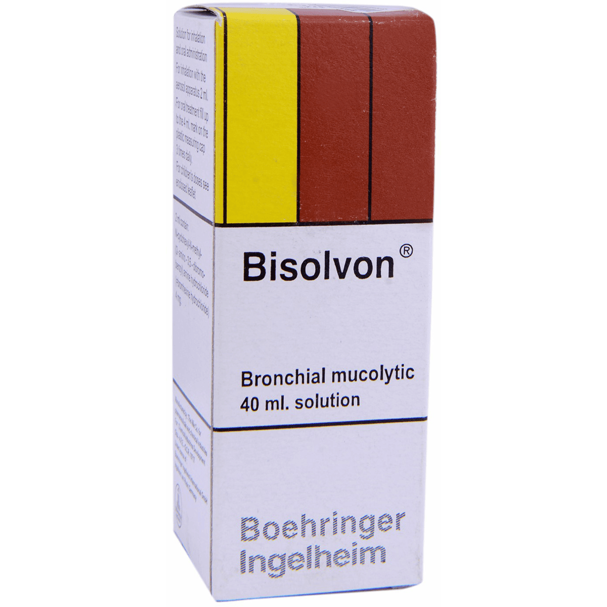 Bisolvon 2Mg/ml 40ml Drops image number 0