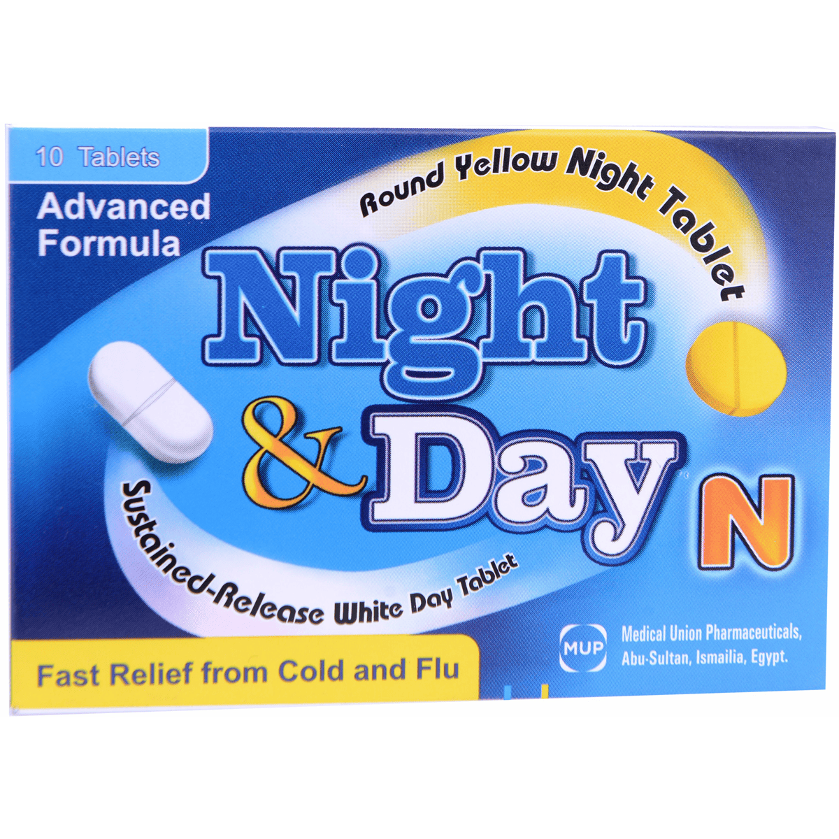 Night And Day 10 Tablets image number 0