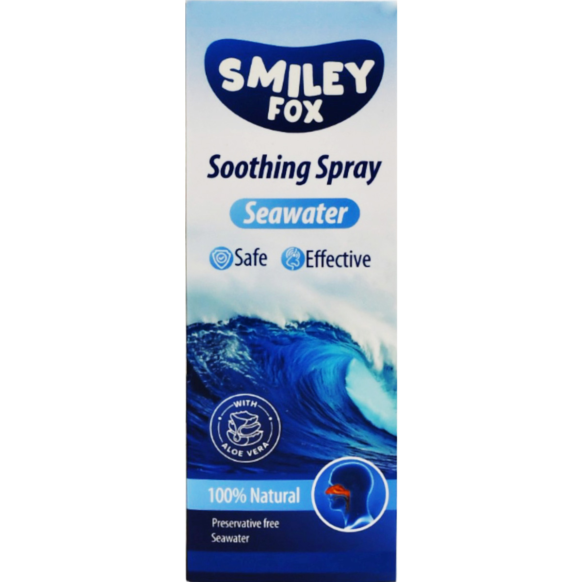 Smily Fox Soothing Sea Water Nasal Spray 75ml image number 0