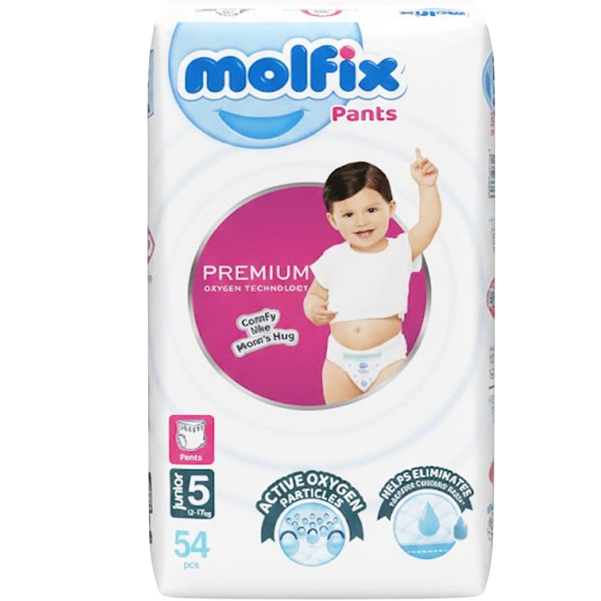Molfix Premium Pants (5) Junior 12&ndash;17kg 54 Pieces image number 0