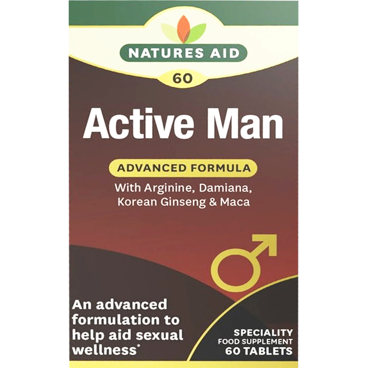 Active Man 60 Tablets image number 0