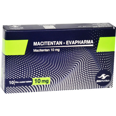 Macitentan Evapharma 10mg 10 Film Coated Tablets image number 0