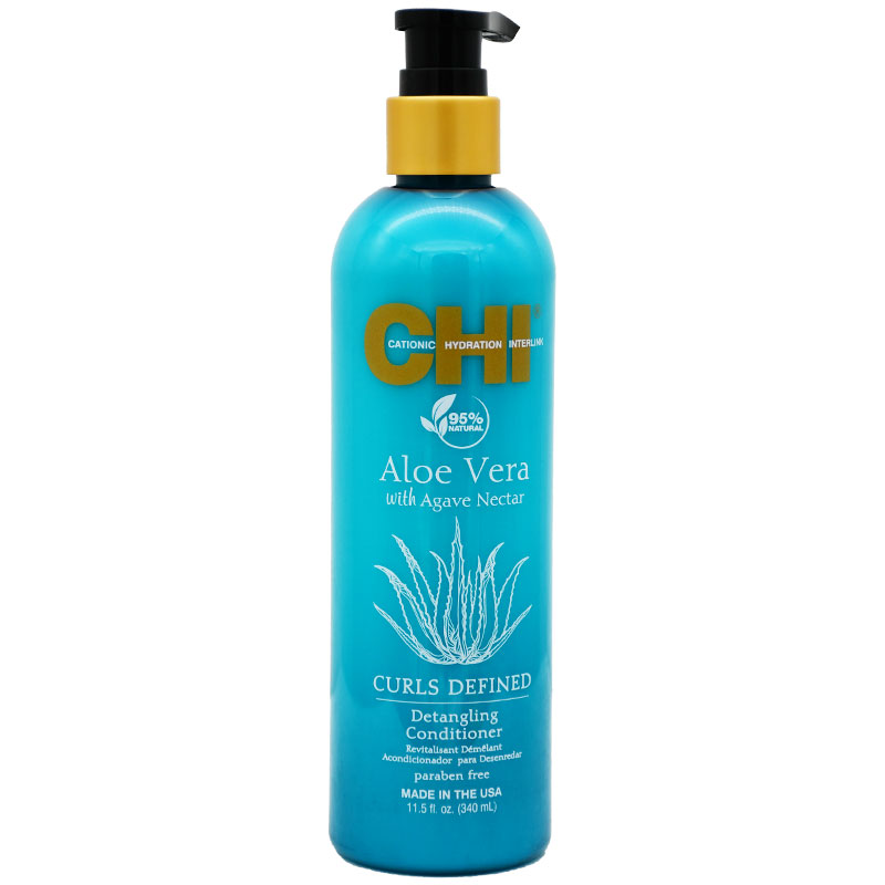 Chi Aloe Vera Curls Defined Detangling Conditioner 340ml image number 0