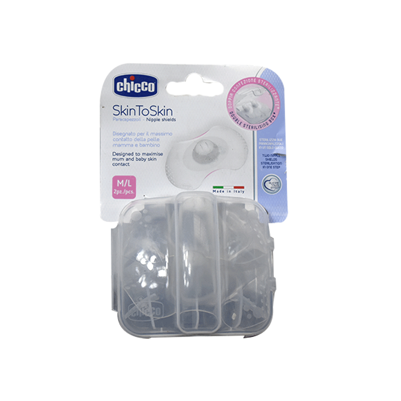Chicco Nipple Shield.Silicon (L) 2pcs/9034 image number 0