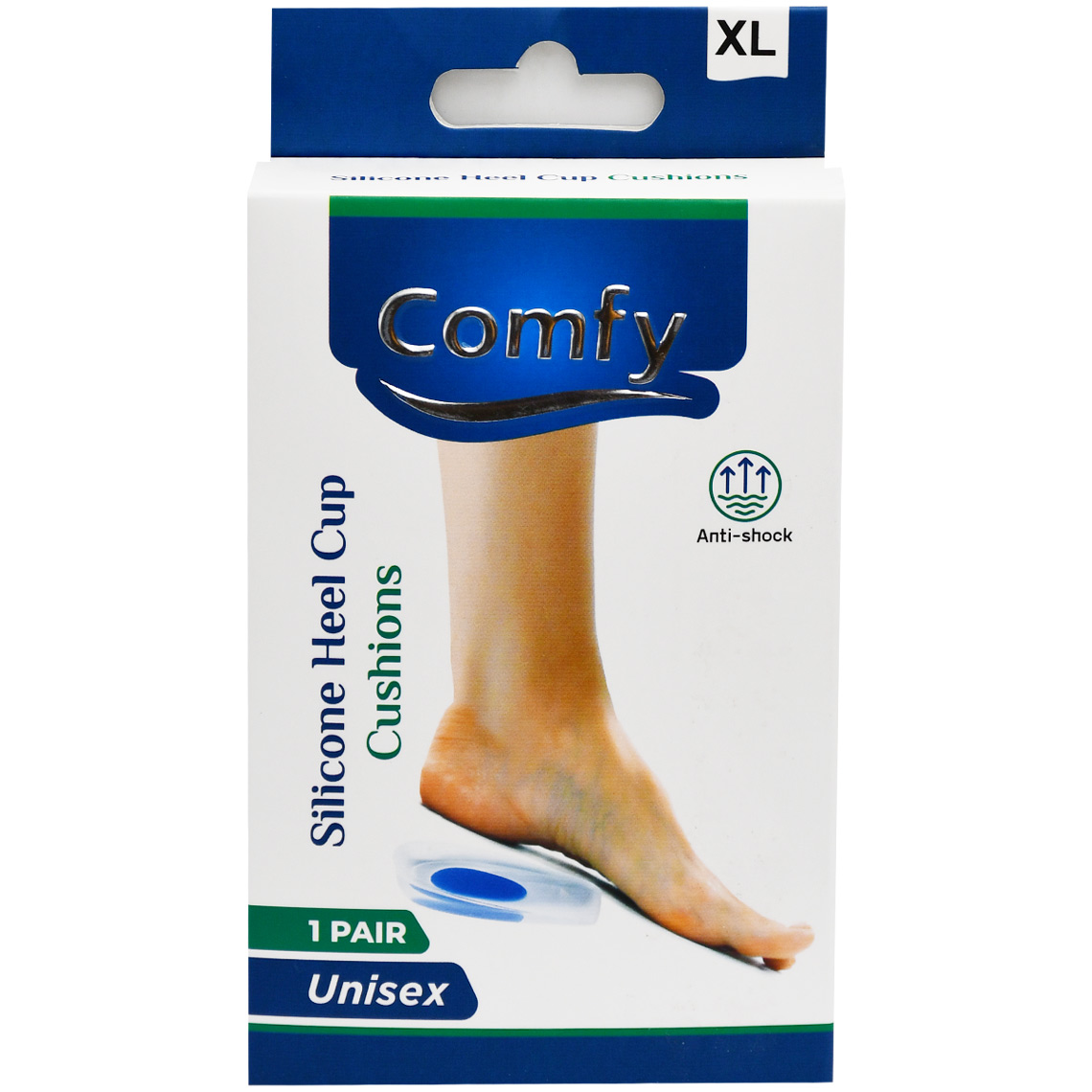Comfy Silicone Heel Cup Cushions XLarge image number 0