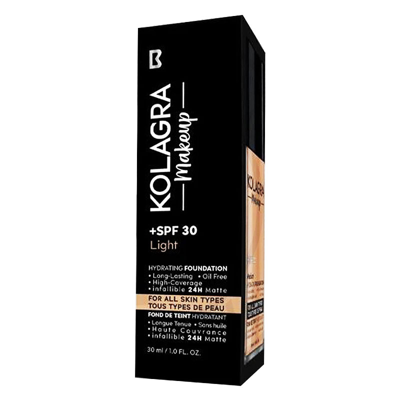 Kolagra Makeup Spf(30+) Foundtion Light 30ml image number 0