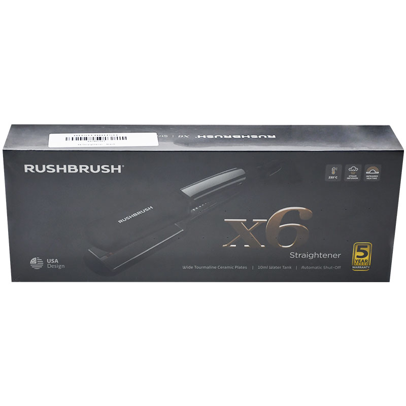 Rush Brush X6 StraightenerBlack/Rb-X6 image number 0