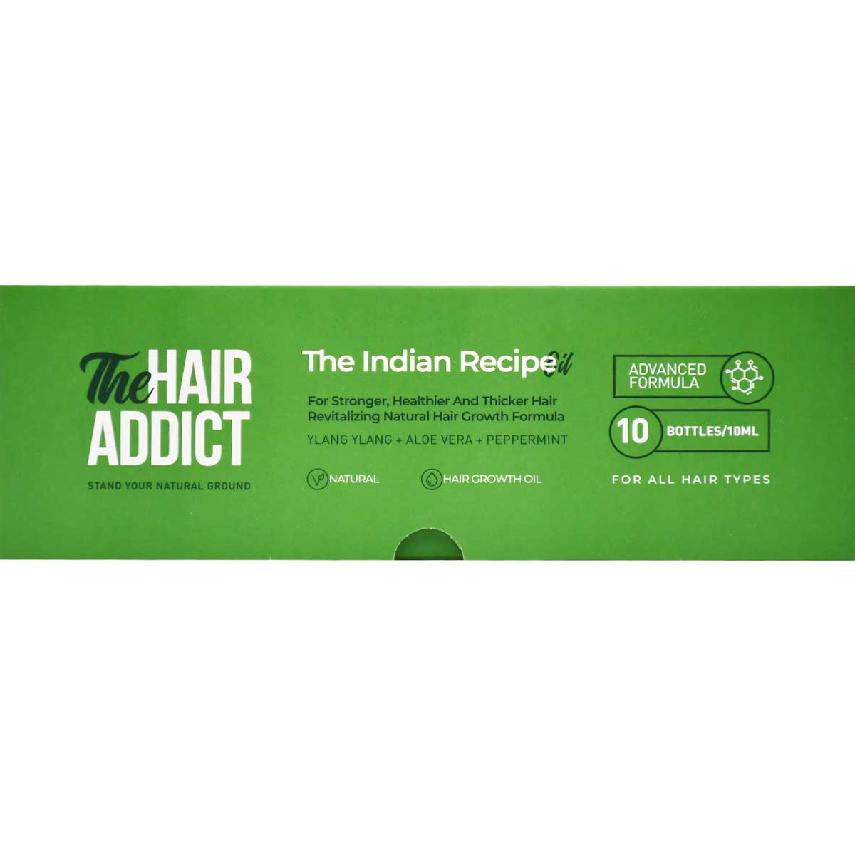 The Hair Addict True Indian Recipe Oil 10 &times; 10ml image number 0