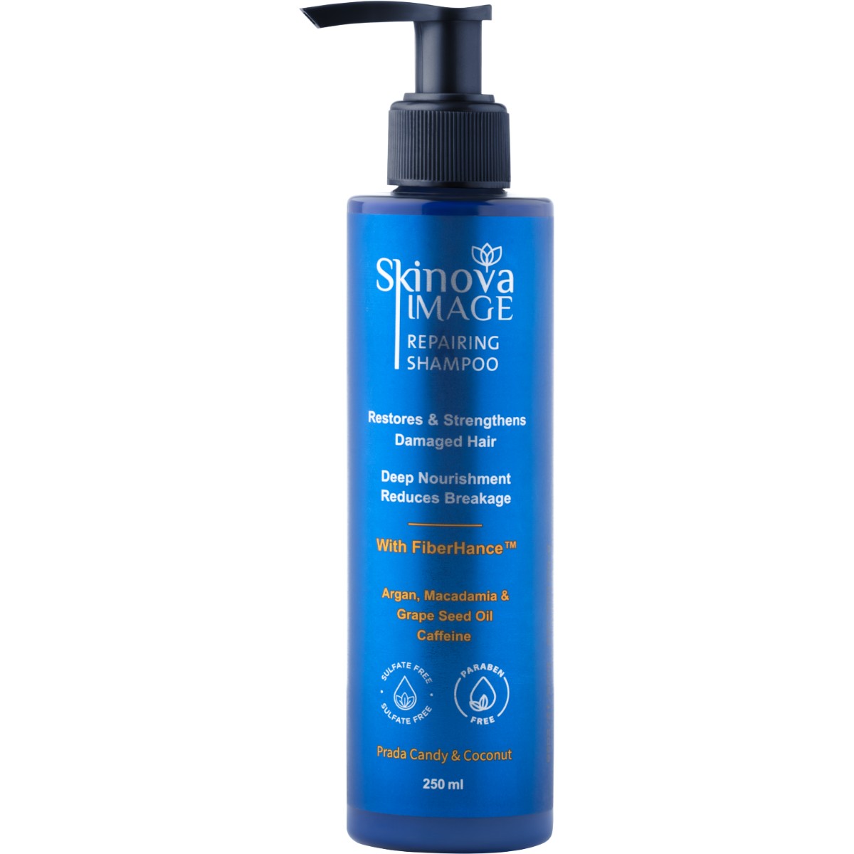Skinova Image Repairing Shampoo For Damaged Hair 250ml image number 0
