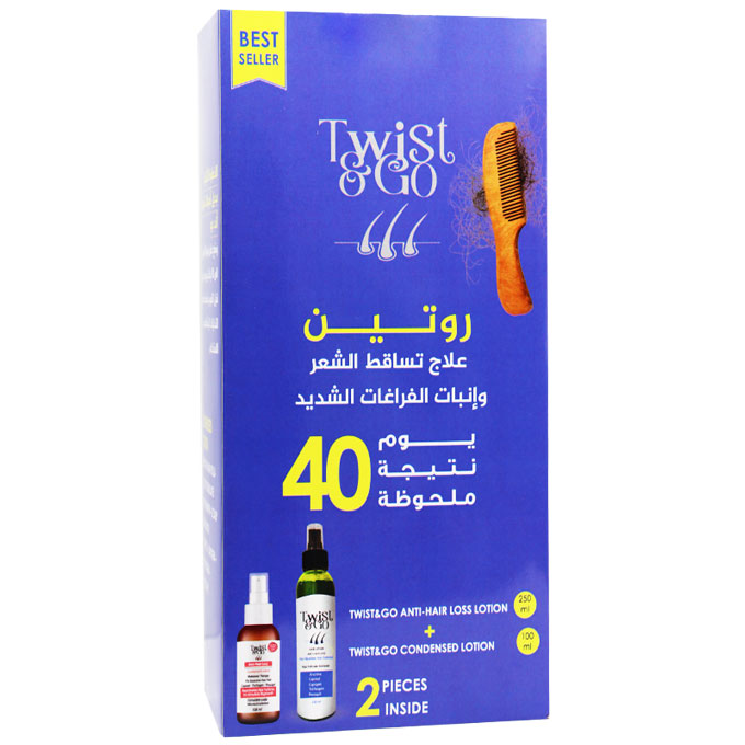 Twist and Go ( Anti-Hair Loss Lotion 250ml + Condensed Lotion 100ml ) (Offer Pack) image number 0