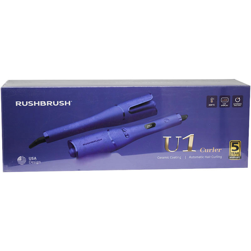 Rush Brush U1 Curler Purple image number 0