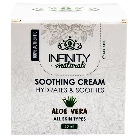 Infinity Naturals Aloe Vera Soothing Cream 50ml image number 0