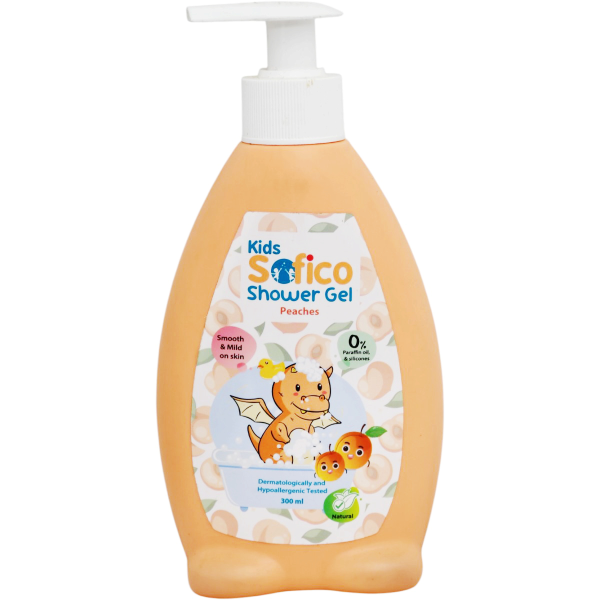 Sofico Kids Peach Shower Gel 300ml image number 0