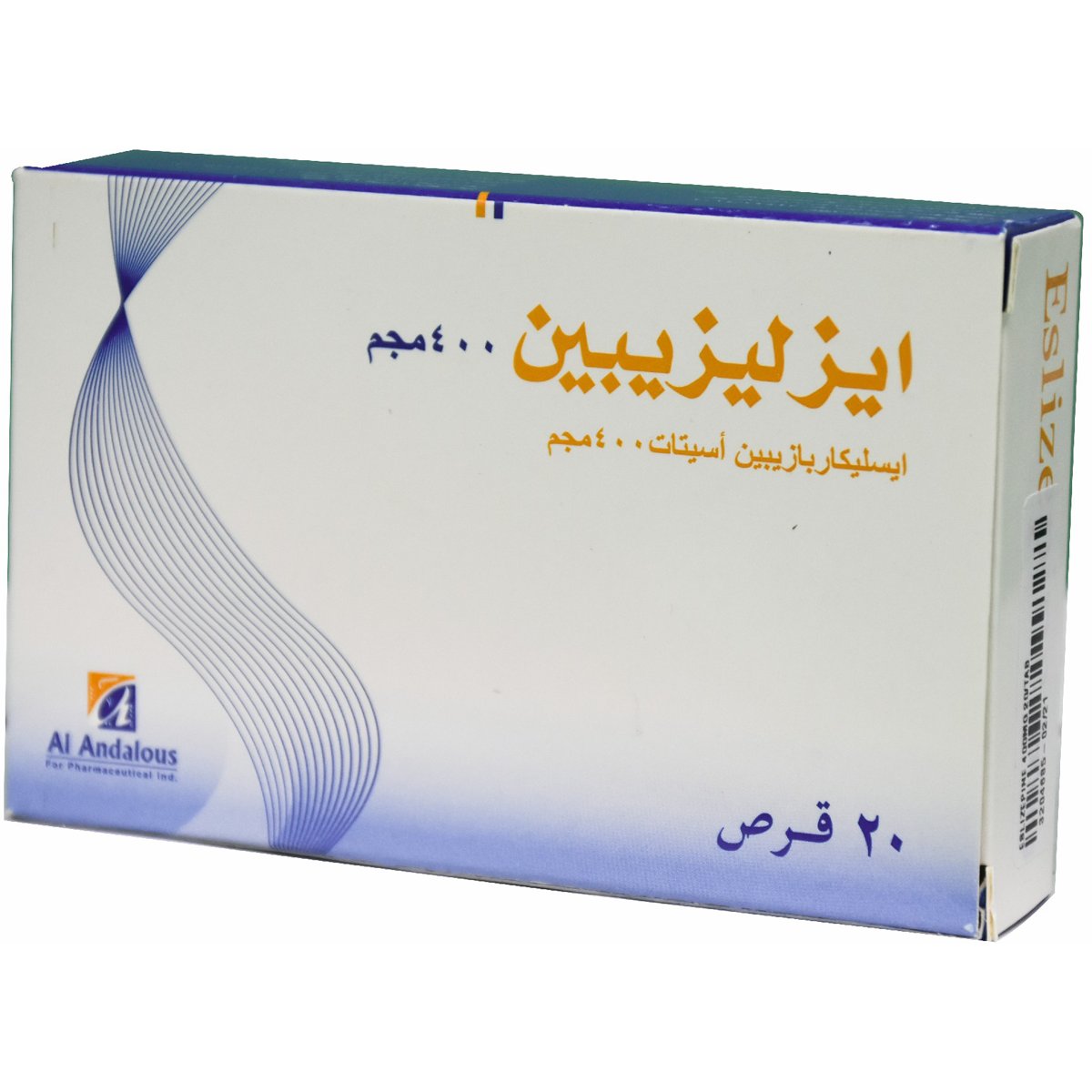 Eslizepine 400mg 20 Tablet image number 0