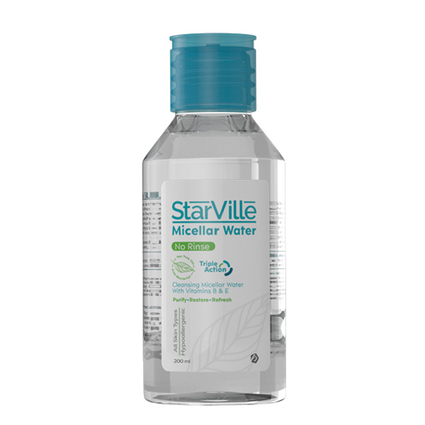 StarVille Micellar Water With Vitamin B&E 200ml image number 0