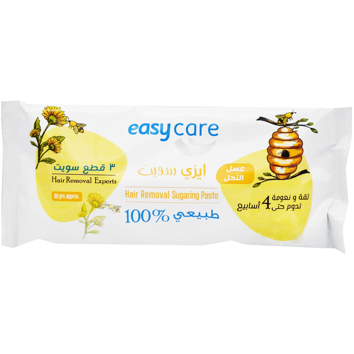 Easy Care Sweet Honey Hair Removal Paste 90gm 3 Pieces image number 0