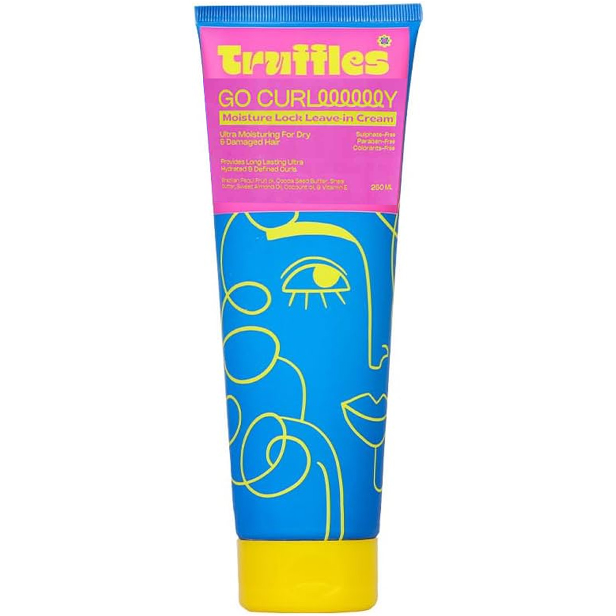 Truffles Go Curly Hair Leave In Cream 250ml image number 0