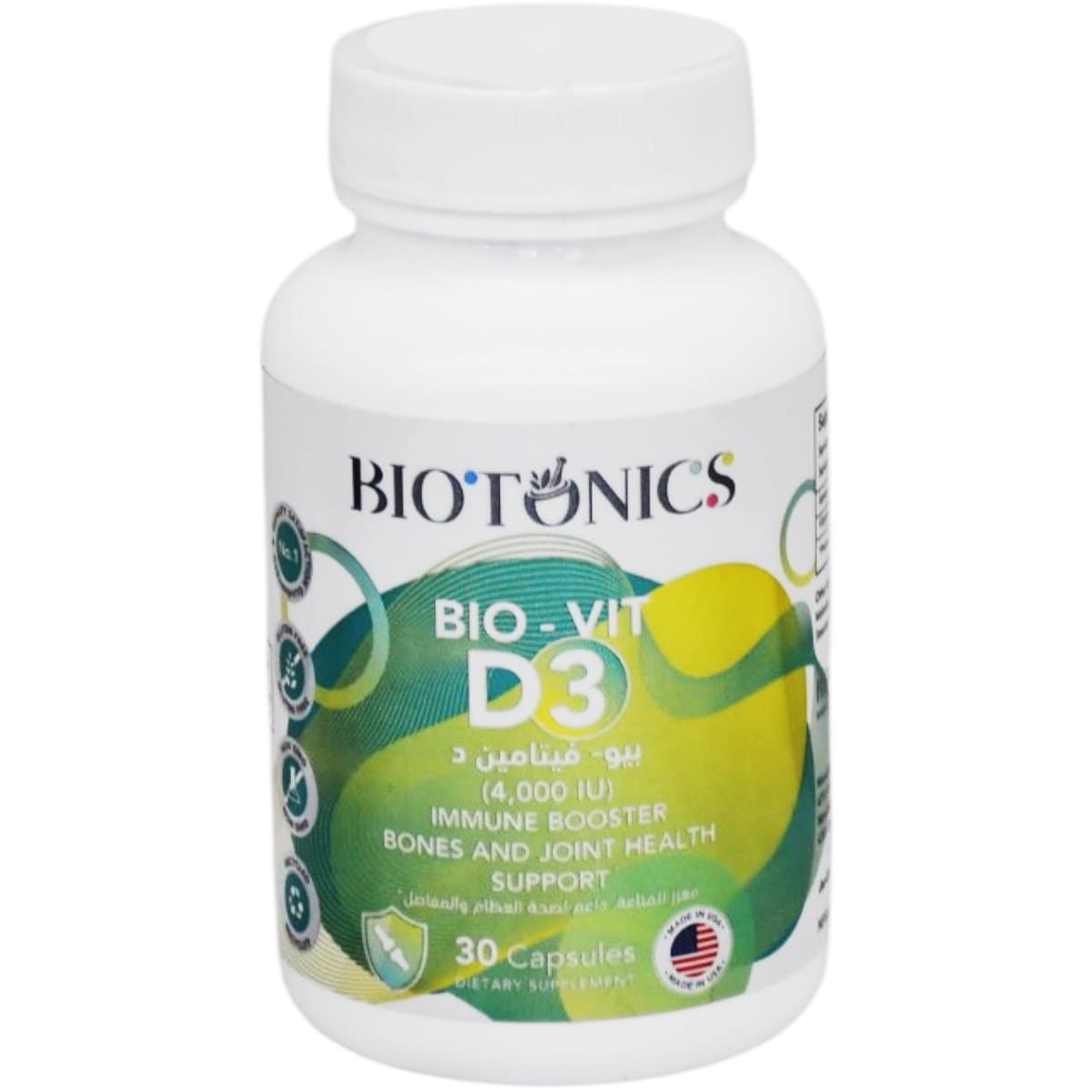 Biotonics Bio Vit D3 (4000 Iu) 30 Capsules image number 0