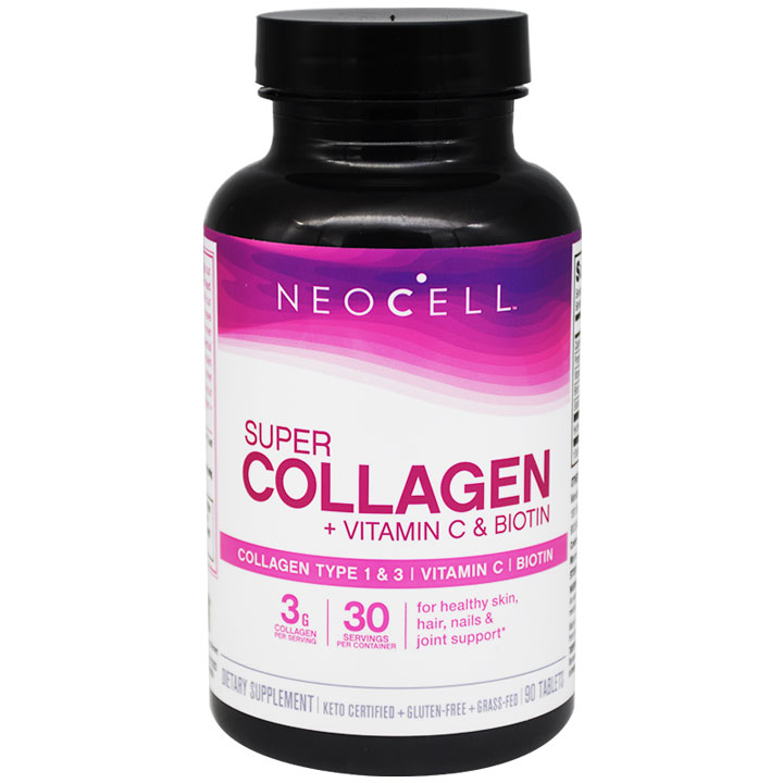 Neocell Super Collagen 3gm + Vitamin C & Biotin 90 Tablet image number 0