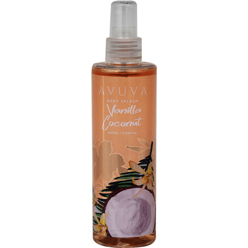 Avuva Vanilla Coconut Body Splash For Women 253ml image number 0