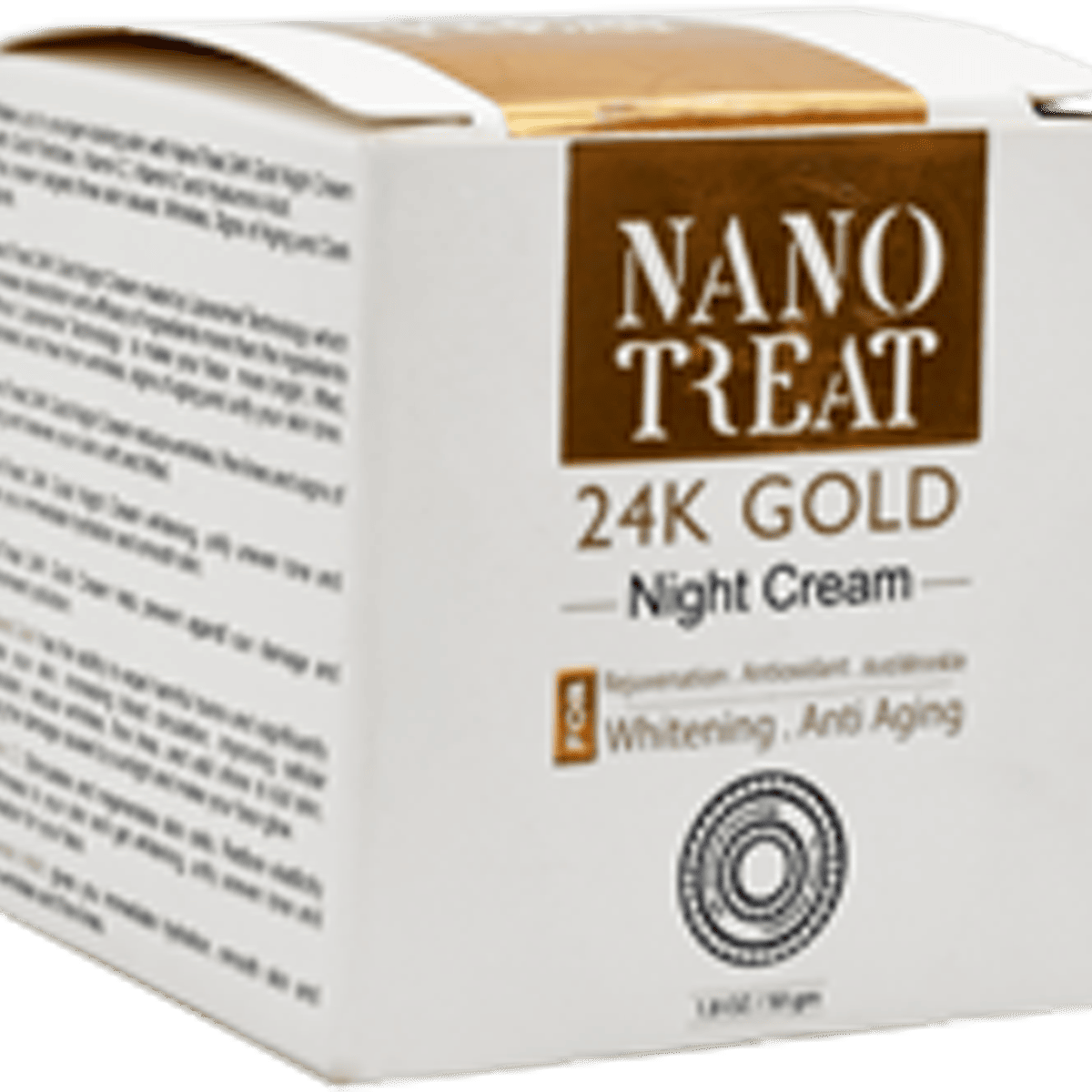 Nanotreat Gold 24k Anti Aging Night Cream 50ml image number 0